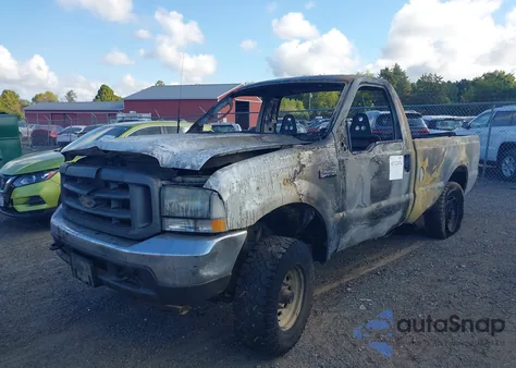 2003 Ford F-250 Xl/Xlt from USA, damaged, VIN 1FTNF21L83EC06408